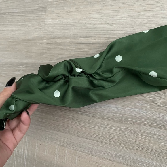 For Love & Lemons Polka Dot Tie Top - Picture 4 of 4